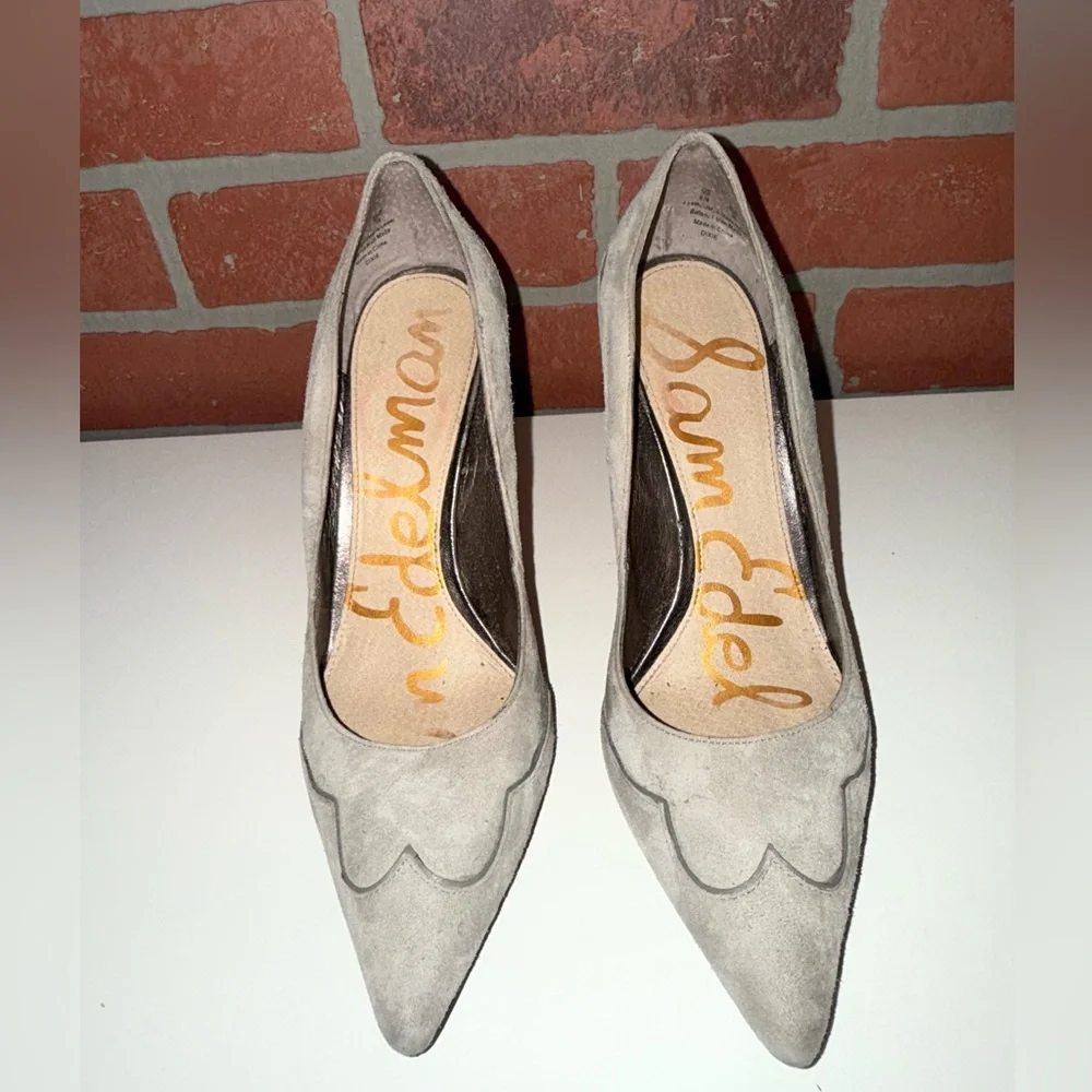 Sam Edelman “Hazel” Suede Heel - Picture 1 of 4